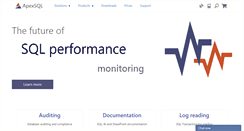 Desktop Screenshot of apexsql.com