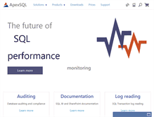 Tablet Screenshot of apexsql.com